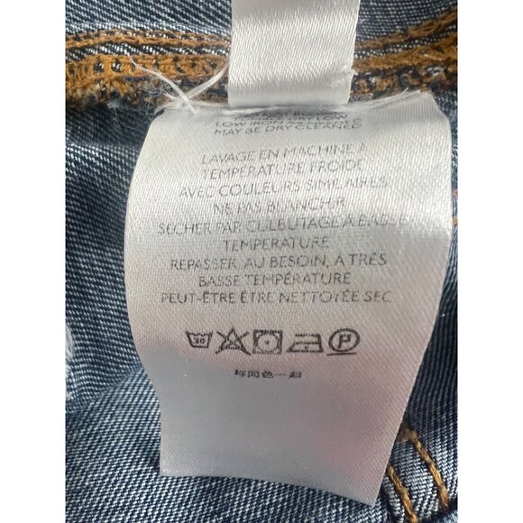 Pilcro & The Letterpress Buckled High-Rise Cropped Slim Jeans Size 26 - Picture 8 of 14